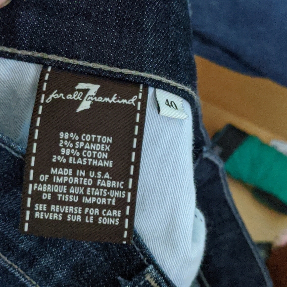 7 For All Mankind Austyn Jeans Sz 40 - Picture 4 of 5